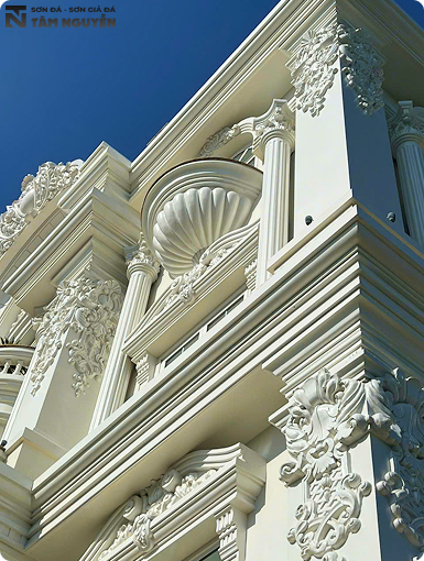 Dự án biệt thự Indochine 120m² của anh Tín ở Củ Chi